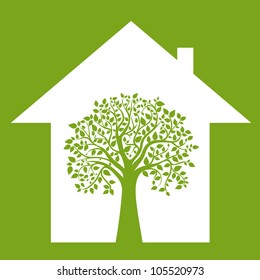 concept make your home environmentally friendly, vector