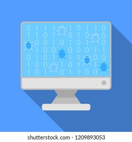 The concept of malicious computer virus infection. Hacking systems, fraud. Cyber attack.