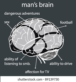 concept man's brain
