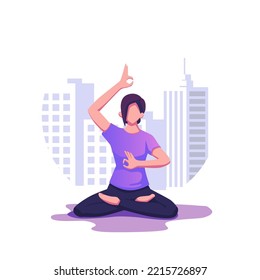 Concept of meditation during working hours thought process