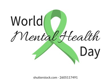 The concept of Mental Health Awareness Month. Mental Health Awareness Month in May: An annual campaign in the United States aimed at improving mental well-being, advocacy, and prevention.
