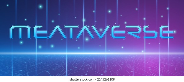 Concept of metaverse Future digital technology , NFT game futuristic , virtual reality , cyber world technology