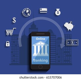 Concept for mobile banking and online payment
