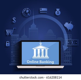 Concept for mobile banking and online payment