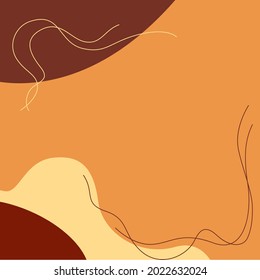 concept modern abstract brown background with line cream colour space text