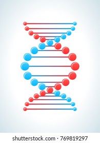 Concept modern education, physics, scientific laboratory studies, tests and experiments, study of laws and regulations. Study of molecules and DNA. Knowledge, education, science. Vector illustration.