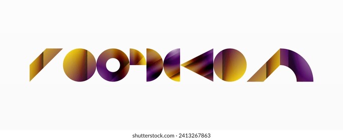 Concept of modern vector creative background design