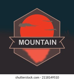 the concept of mountains with not big ones can make prushaan t-shirts and logos