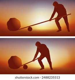 Concept of the multiplication of force according to Archimedes, with the principle of the lever, a universal law of physics.