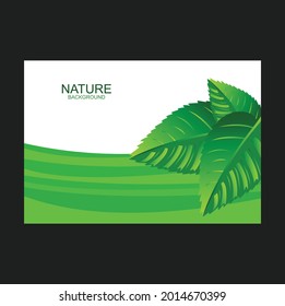 The concept of Nature background is simple and elegant