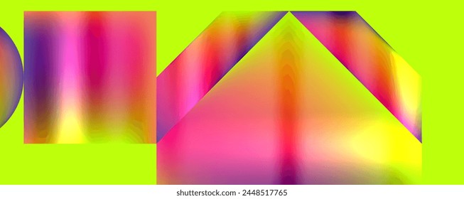 Concept of neon color fluid liquid gradients shapes. Vector Illustration For Wallpaper, Banner, Background, Card, Book Illustration, landing page