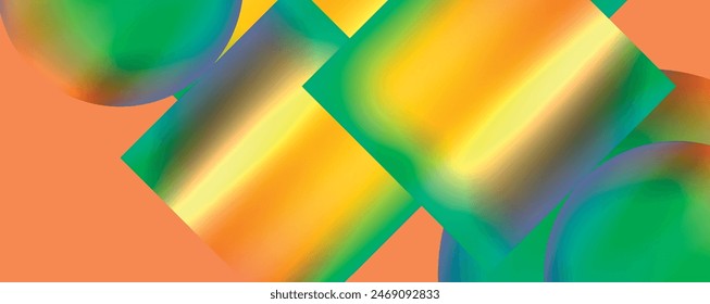Konzept der Neonfarben-Flüssigkeits-Farbverlauf-Formen. Vektorillustration für Bildschirmhintergrund, Banner, Hintergrund, Karte, Buchabbildung, Zielseite