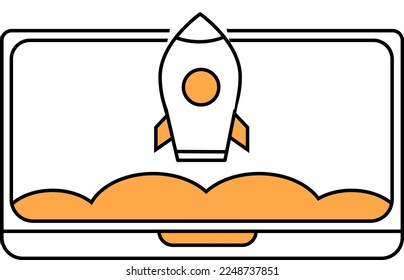 The concept of a new idea, which is similar to the start of the rocket.