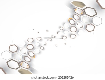 Concept for New Technology Corporate Business & development background