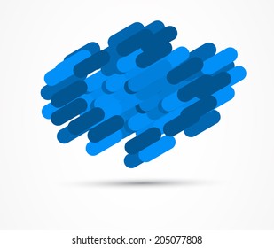 Concept for New Technology Corporate Business & development background