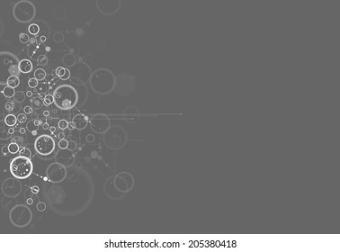 Concept for New Technology Corporate Business & development background