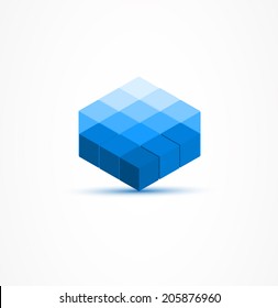 Concept for New Technology Corporate Business & development background