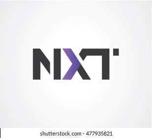 Concept of NEXT logo, growth & next generation tool etc.