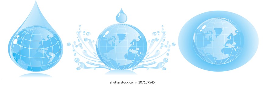 concept on the conservation of natural resources - water