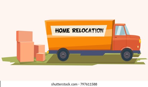 Concept on home relocation