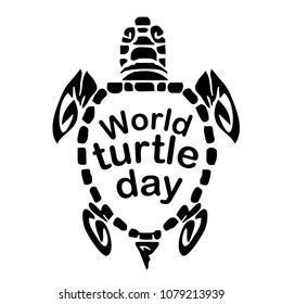 Concept on the World Turtles Day, May 23
