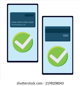 Concept of online customer service of the bank, carrying out operations with a bank card in the application, Customer service without a bank branch