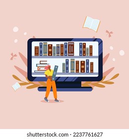The concept of an online library, bookstores. Applications for reading and downloading books, audiobooks.