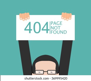 Concept page 404. simple design