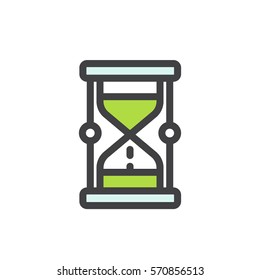 Concept Of Patience, Deadline And Limit, Meet Deadlines, Watch, Time Management Concept, Isolated Icon Made In Vector For Web Or Mobile