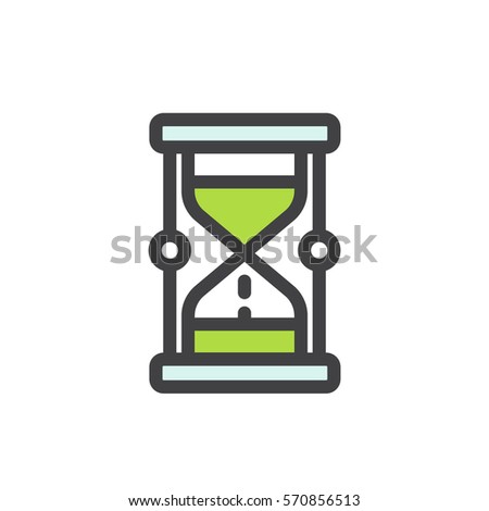 Concept of patience, deadline and limit, meet deadlines, watch, time management concept, isolated icon made in vector for web or mobile