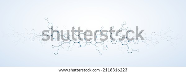 concept physics molecular structure and  dna\
vector  chemistry science \
illustration