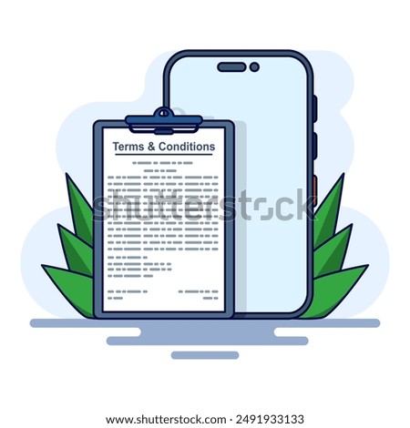 Concept of privacy policy terms, contract. sign legal documents, contracts or electronic agreements. Explore reading the terms and conditions of the contract. member agreements and agreements.