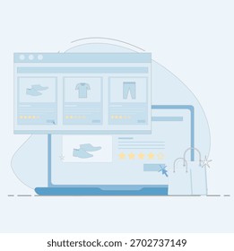 Concept of the Product Selection Process on E-Commerce Sites