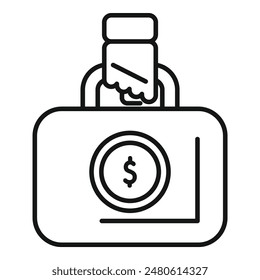 Concept of protecting your savings, avoiding unnecessary expenses and managing your personal finances