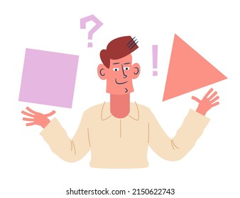 The concept of a range of options. Select a list of options to make a decision. Choosing between different features. Selection of alternatives. Modern flat vector illustration for banner.