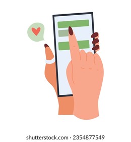 concept of replying to messages in the messenger