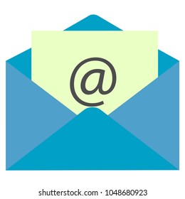 Concept representing email. Netwrok and internet security. Anti virus, spyware, malware. Envelope, vector illustration.
