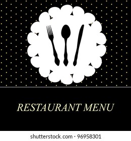The concept of Restaurant menu.