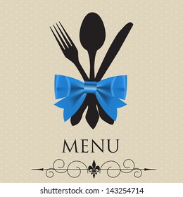The concept of Restaurant menu. vector illustration