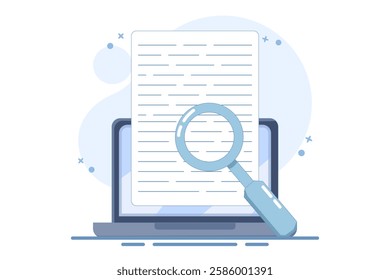 The concept of reviewing expertise in online text research content on computers, analyzing digital document file examinations on computers, analyzing articles, searching for legal evidence information