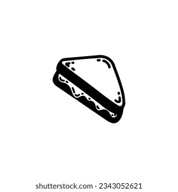 concept sandwich doodle vector illustration