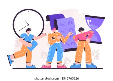 Concept save time, Money saving. Times is money. Business and management, Piggybank, time is money, financial investments in stock market future income growth