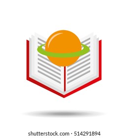 concept school book science vector illustration eps 10