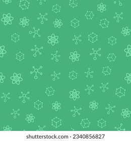 The concept of school education. Seamless pattern with doodles. Vector illustration