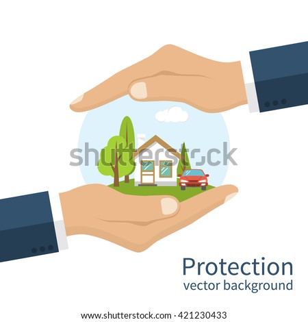 Car And Home Insurance >> Concept Security Property Insurance Home Car Arkistovektori Car And Home Insurance >> Concept Security Property Insurance Home Car Arkistovektori