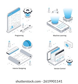 Concept Set Of Design Development 10