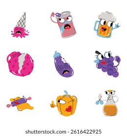 Concept Set Of Food 10