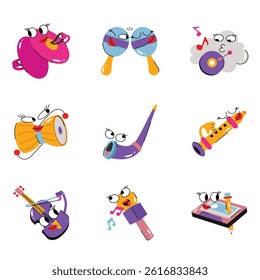 Concept Set Of Music 5