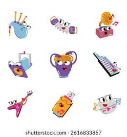 Concept Set Of Music 8