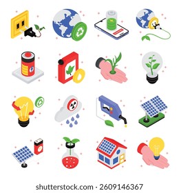 Concept Set Of Renewable Energy 1